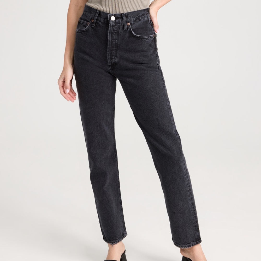 AGOLDE 90’s Pinch Waist High Rises Straight Jeans